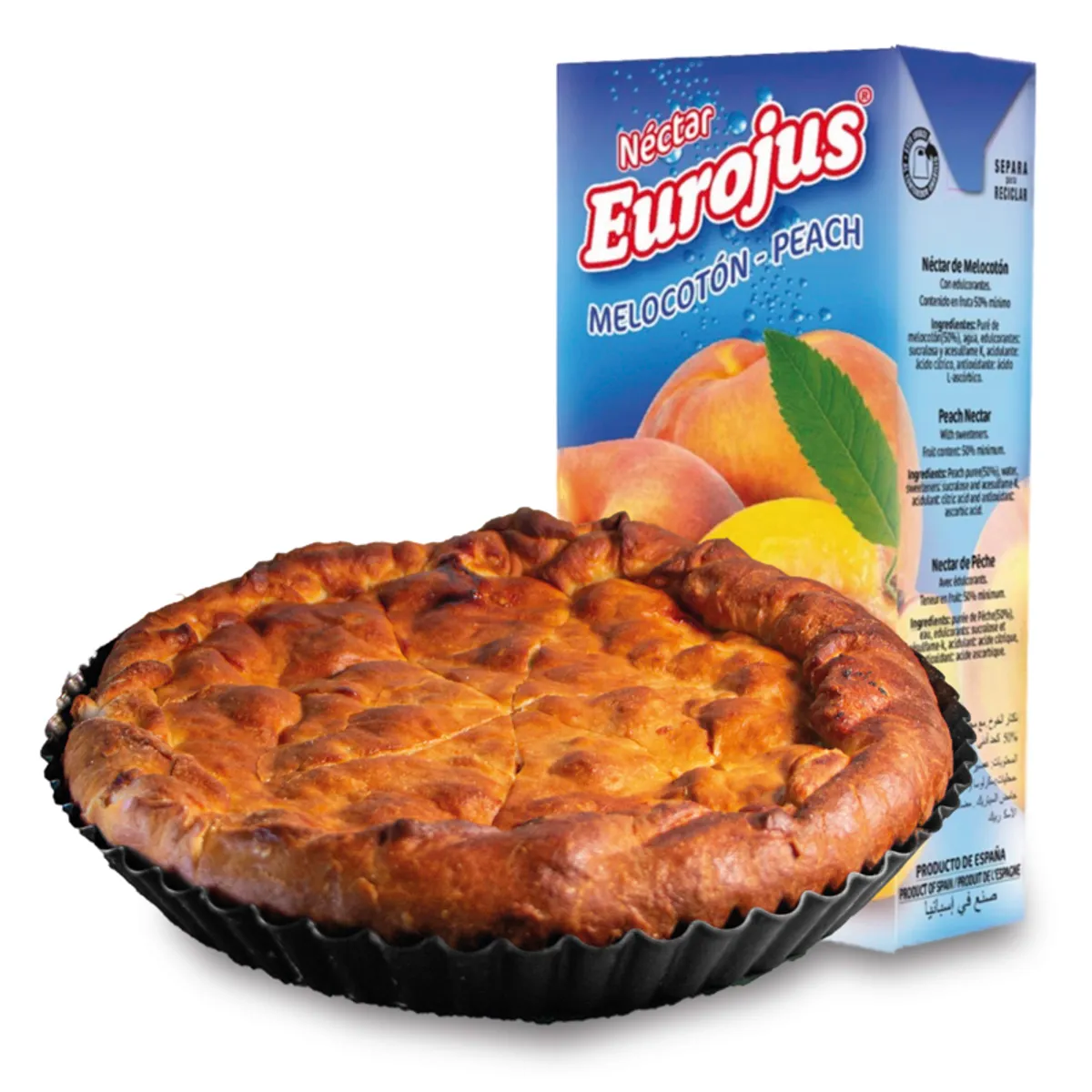 Empanada gallega de pollo + caja de jugo
