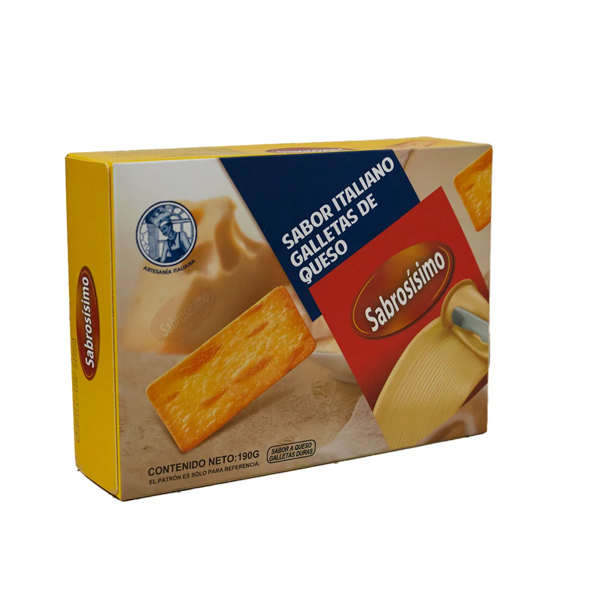 Galletas de queso (estilo iwasaki), 190 g, Sabrosisimo
