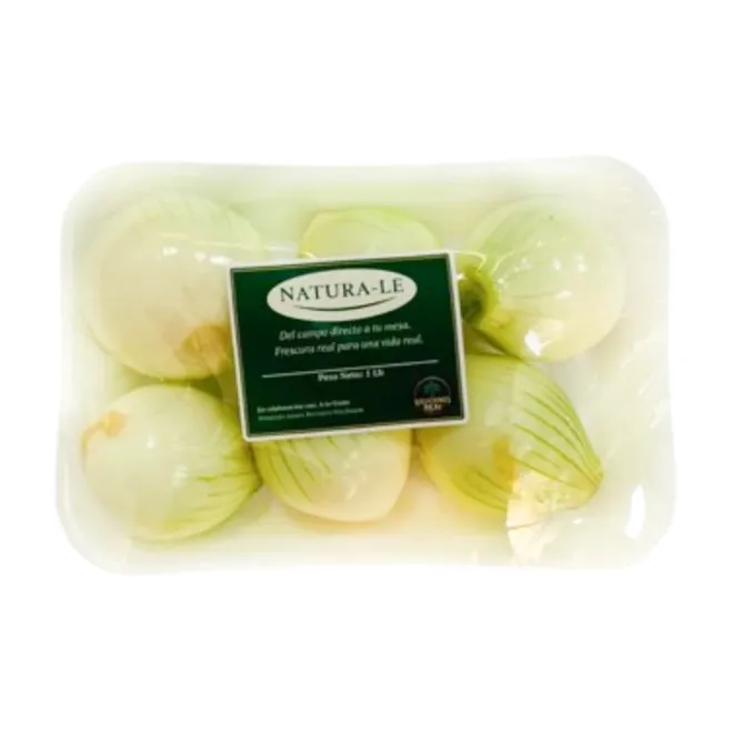 Cebolla blanca completa, 1 lb, Natura-le