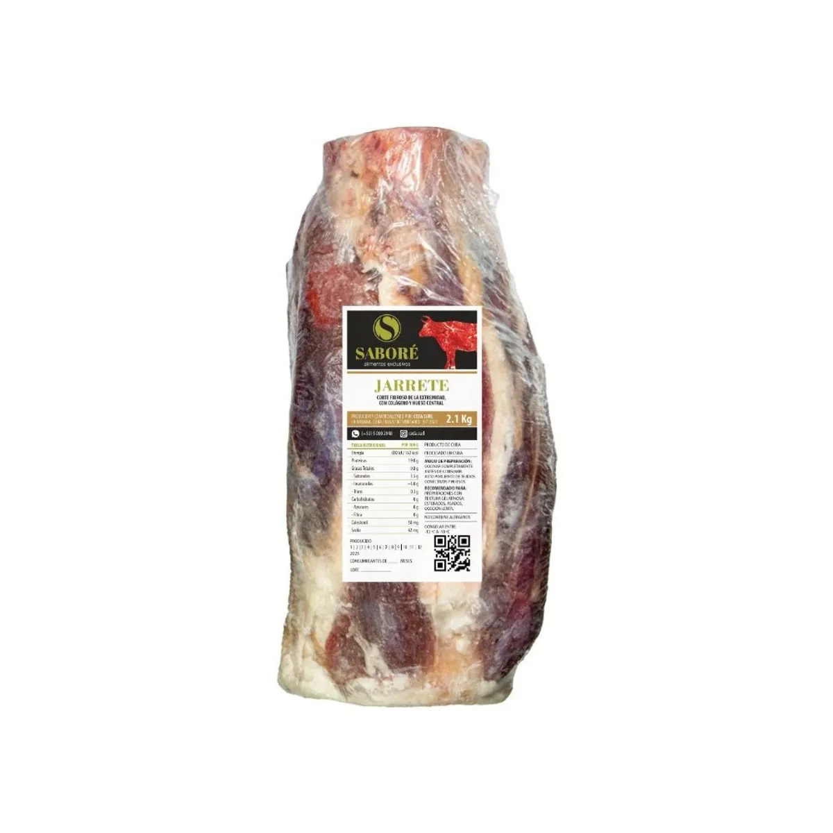 Jarrete de res, 2.1 kg, Saboré