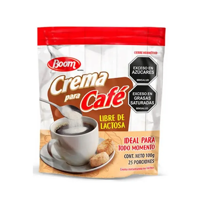Crema para café , 100 g, Boom