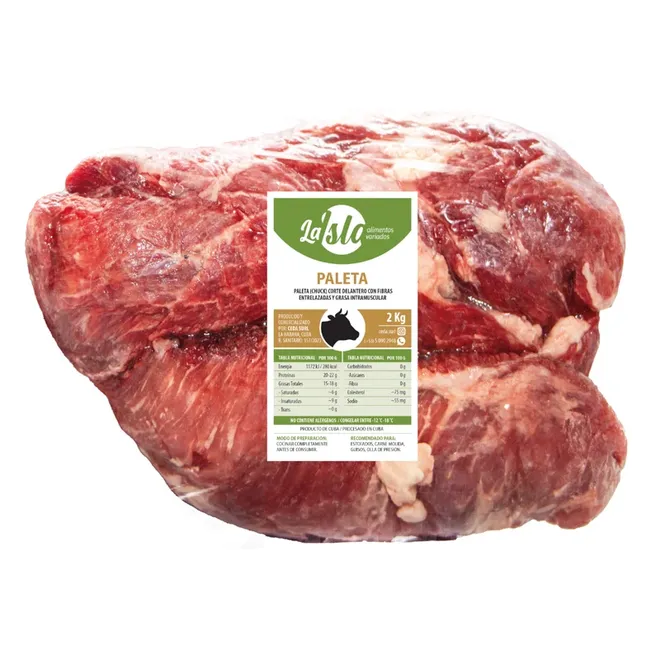 Paleta de res, 2 kg, La Isla