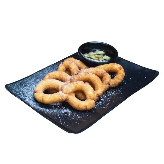 Buñuelos con Almíbar (4 unidades)
