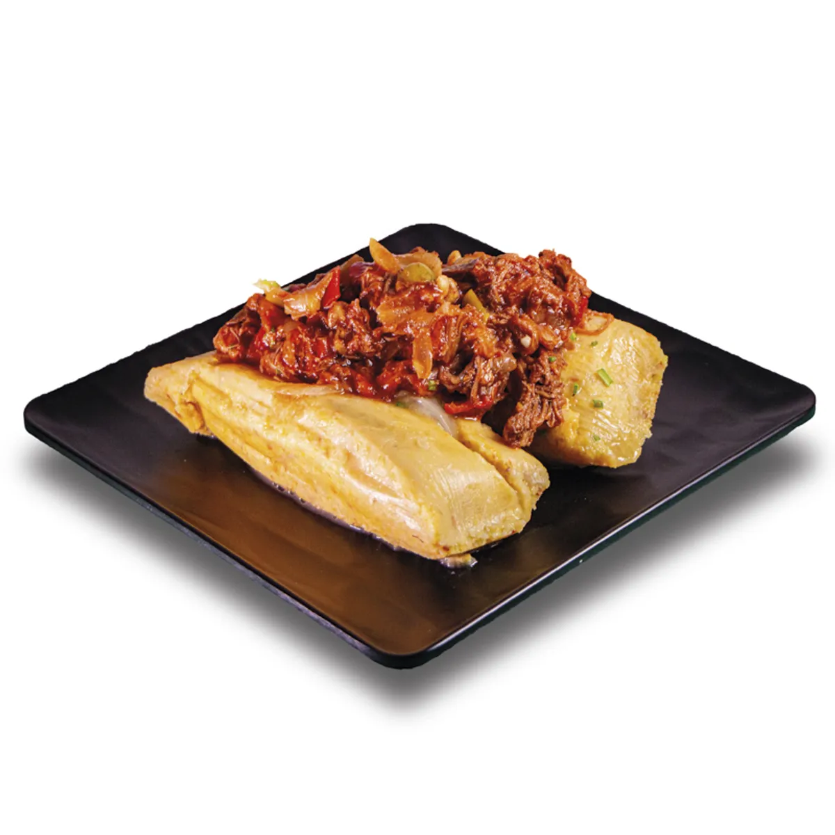 Tamal con ropa vieja (2 unidades )