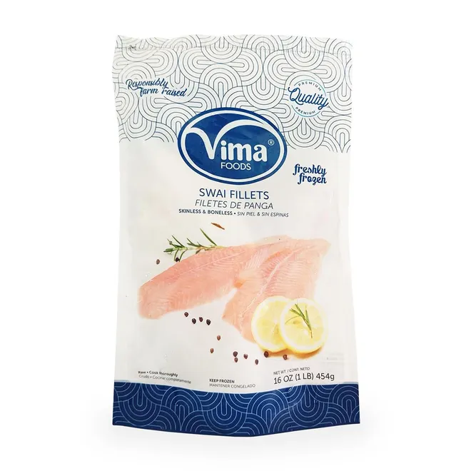 Filete de panga, 454 g, Vima