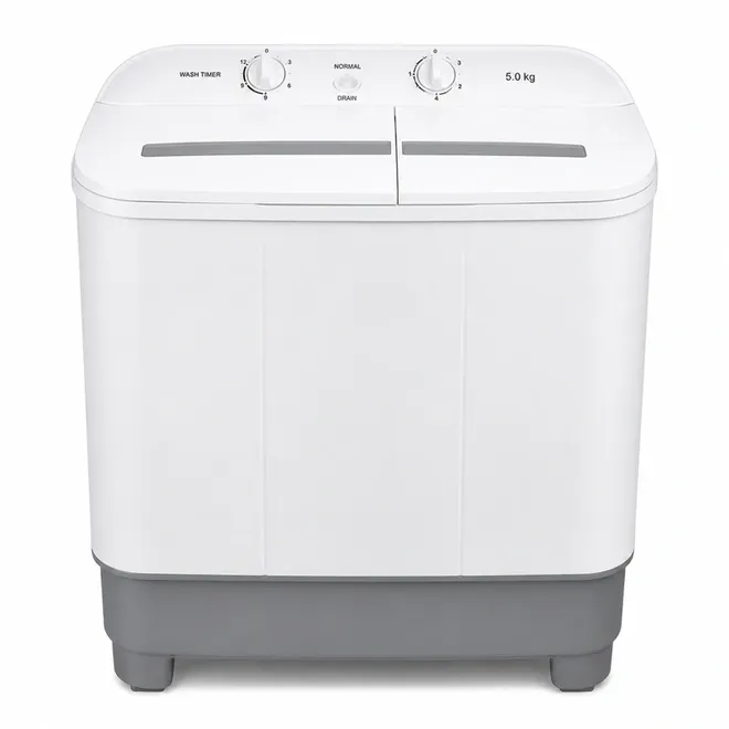 Lavadora semiautomática, 5 kg, Nisato