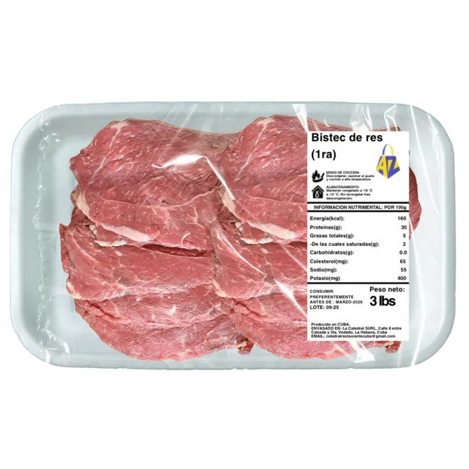 Bistec de res, 3 lb, AZ