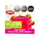 Gelatinas sabor Fresa, Boom, 40 g