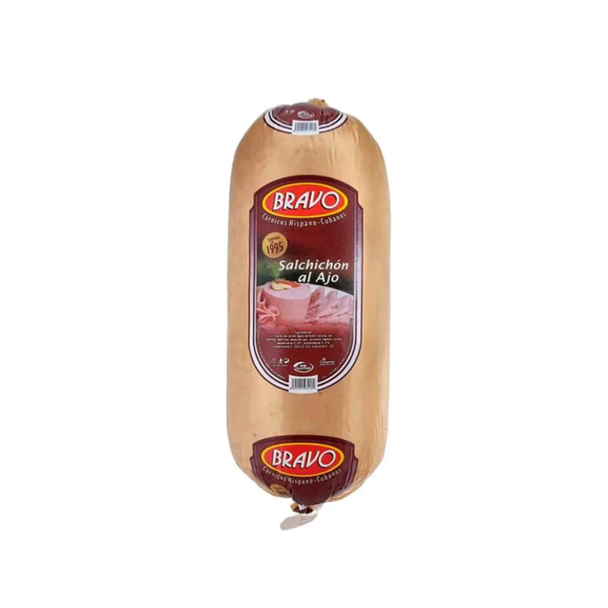 Salchichón al Ajo, Bravo, 2 kg