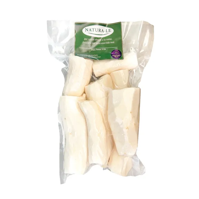 Yuca pelada en trozos, 2 lb, Natura-le