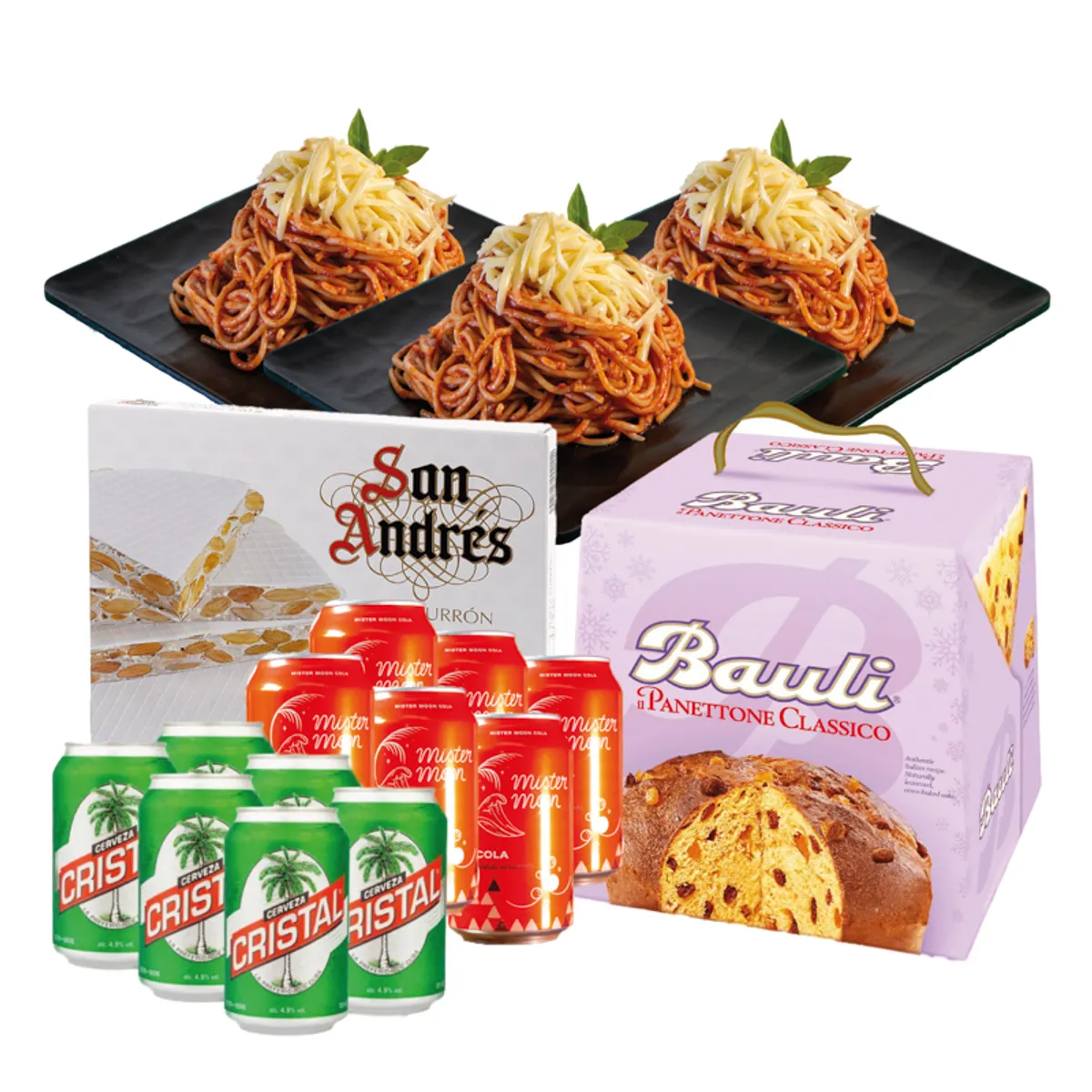 Cena especial con pastas 