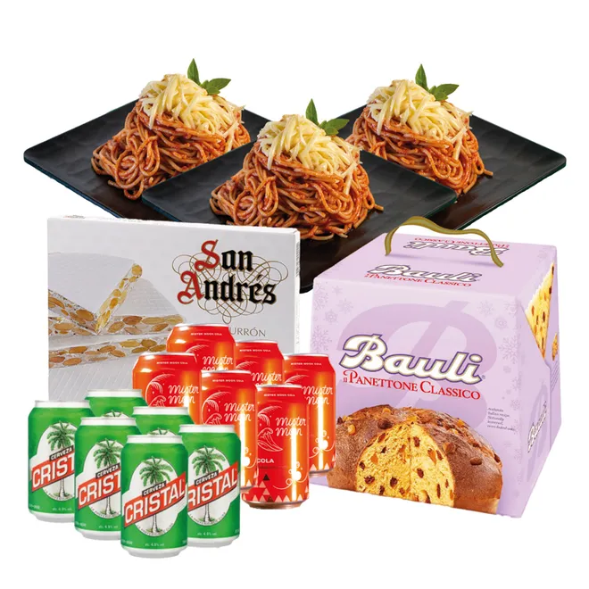 Cena especial con pastas 