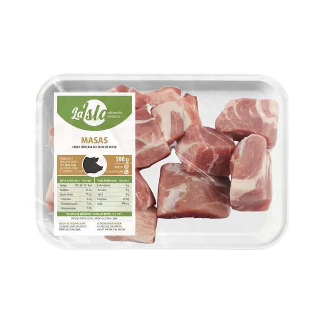 Masas de cerdo, 500 g, La Isla