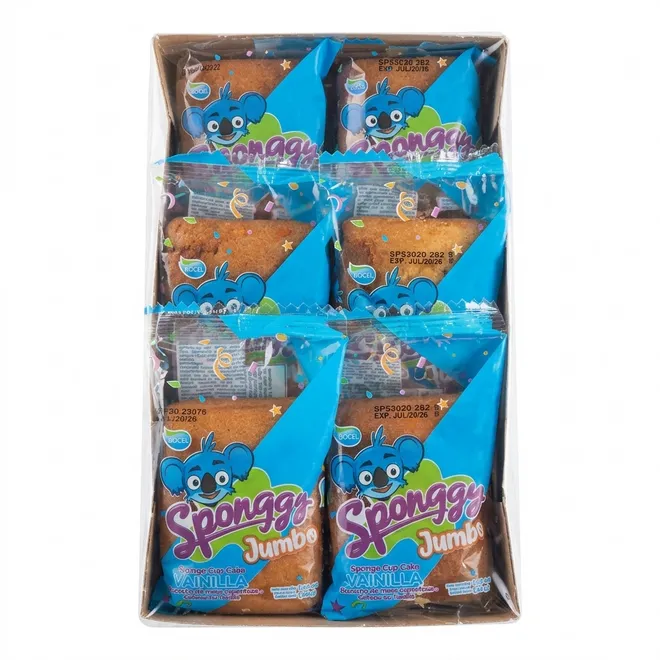 Panque de vainilla (6 x 38 g) Jumbo