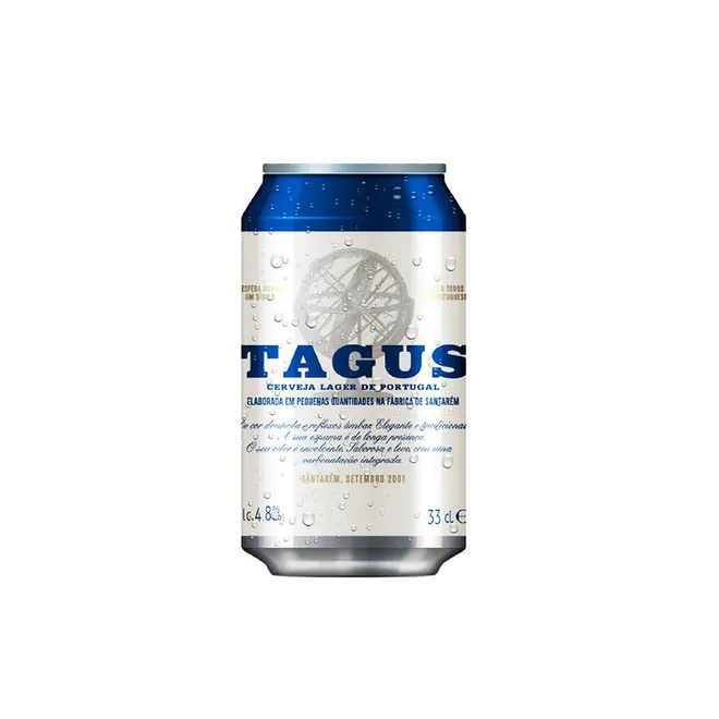 Caja de cerveza (24 u x 330 ml) Tagus