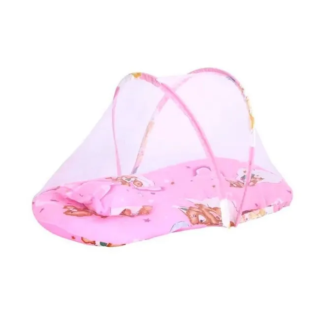 Mosquitero para bebés color rosado (90 cm x 50 cm)