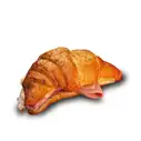 Croissant de jamón y queso 1 u + vianda frita