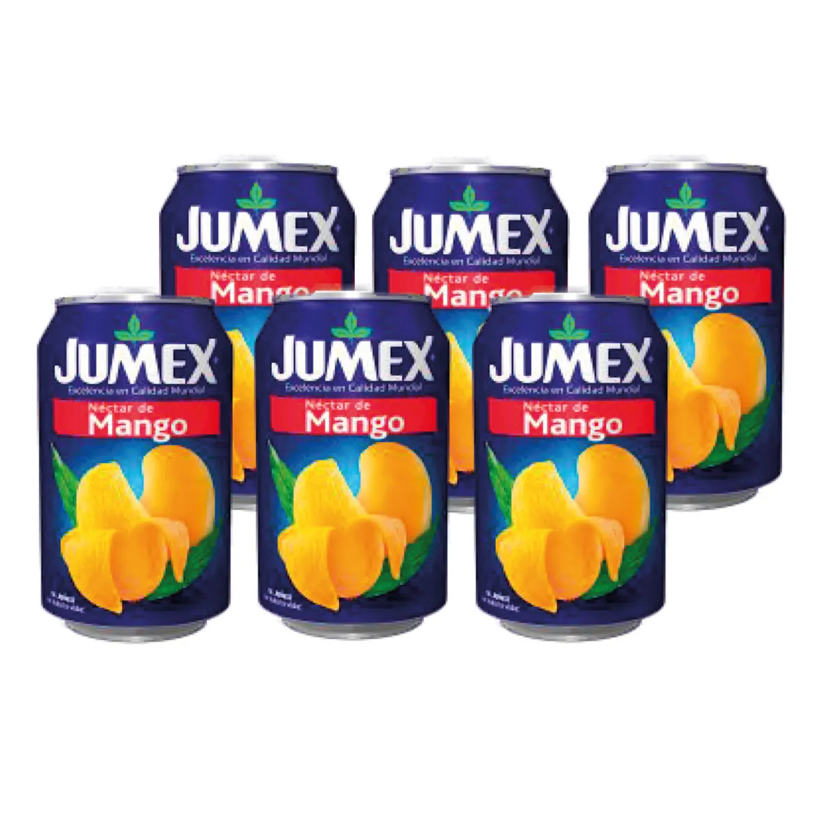 Six de jugos lata sabor Mango, Jumex, (6 x 335 ml)