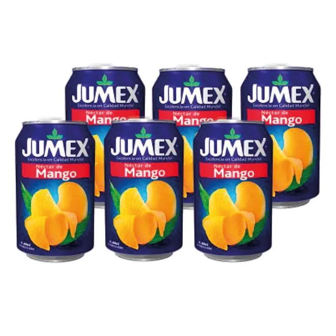 Six de jugos lata sabor Mango, Jumex, (6 x 335 ml)