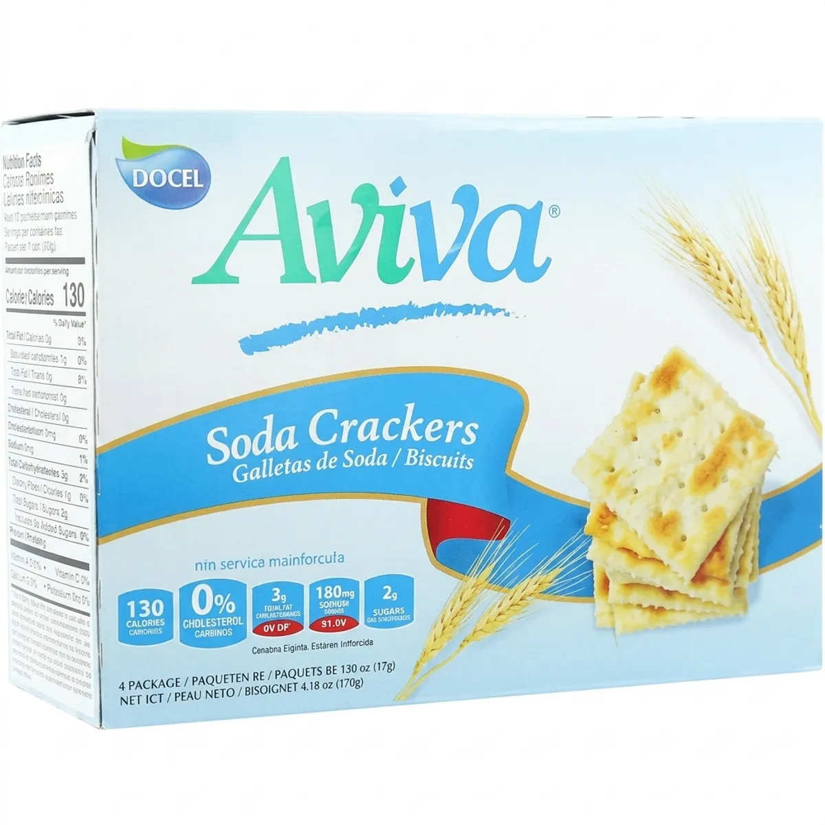 Galleta de soda (9 x 30 g) Aviva