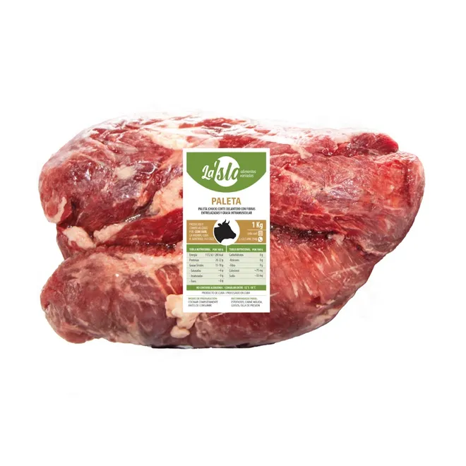 Paleta de res, 1 kg, La Isla