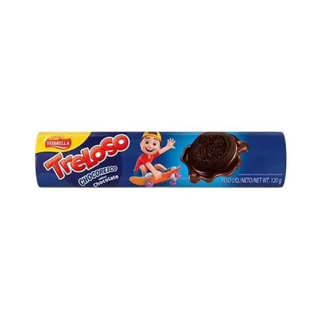 Galleta Chocoresco, chocolate-chocolate, 120 g, Vitarella