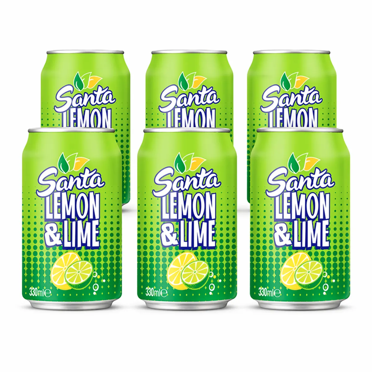 Six de refresco de limón (6 x 330ml) Santa