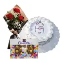 Regalo “Rosas + Bombón + Cake”