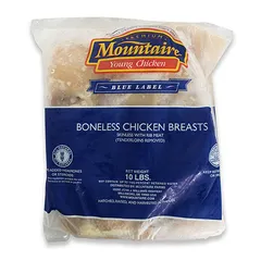Pechuga de pollo sin hueso, 10 lb