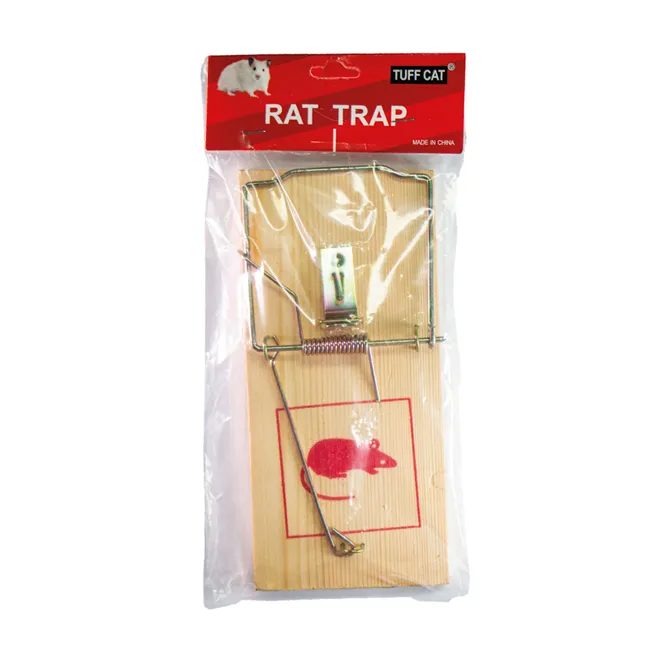 Trampa tradicional de madera para ratón  