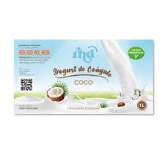 Yogurt probiótico de coágulo sabor Coco, 1 L, RHD