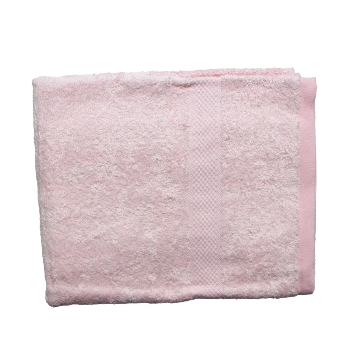 Toalla de algodón, color rosado (140 x 70cm)