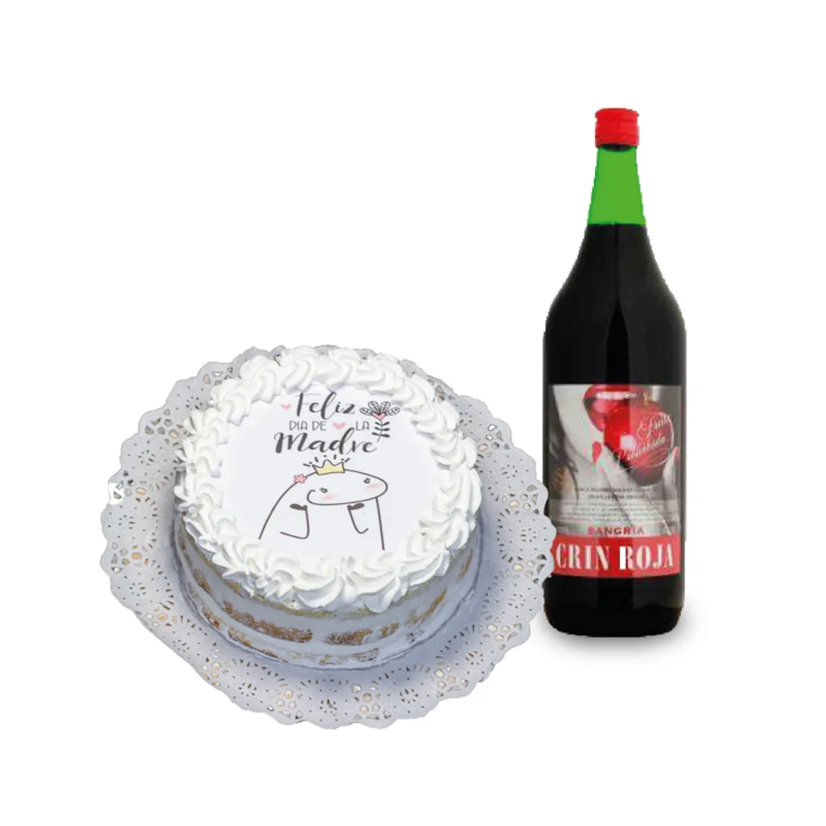 Cake personalizado para mamá + Sangría