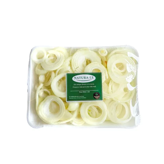 Cebolla blanca laminada, 1 lb, Natura-le