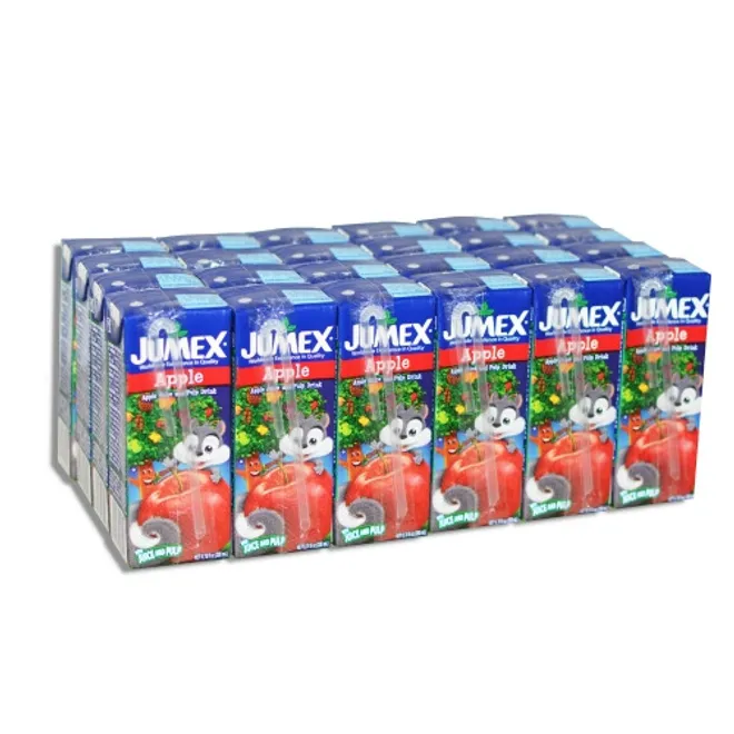 Caja de jugos sabor Manzana, Minibrik, Jumex (24 x 200 ml)