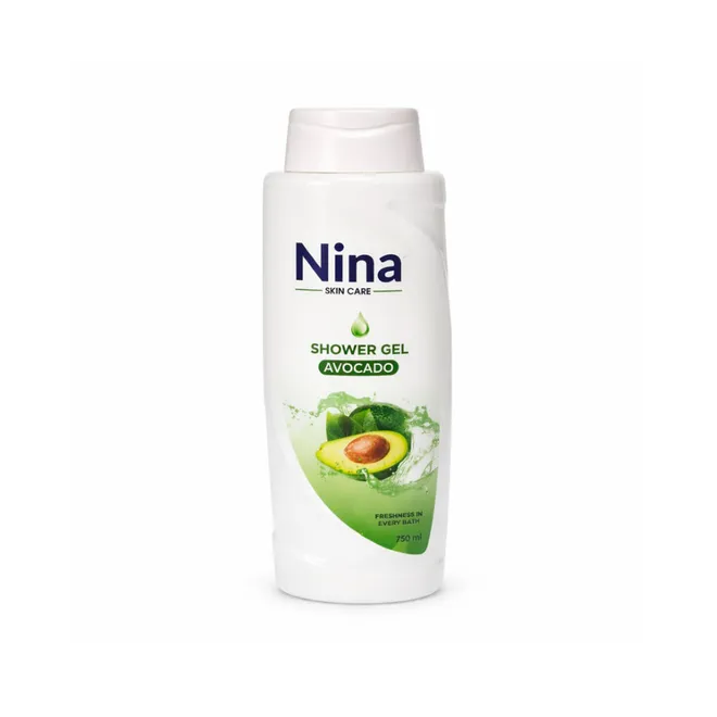 Gel de ducha de aguacate, 750 ml, Nina