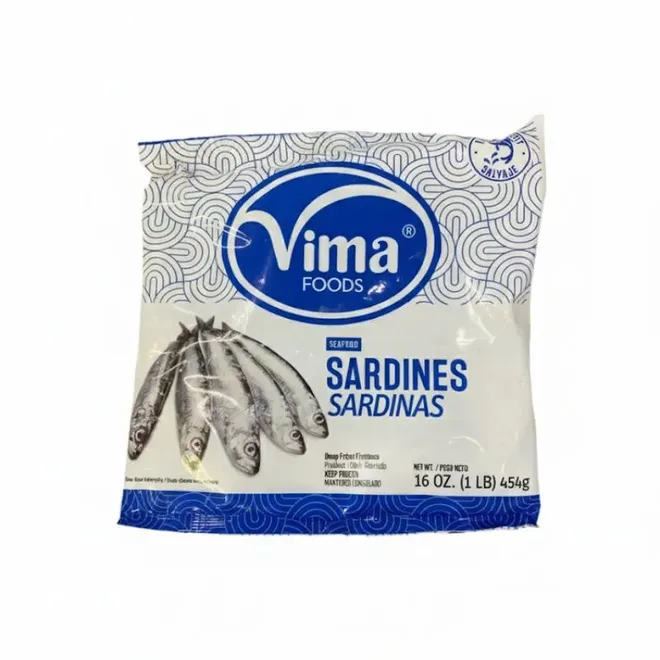 Sardinas entera, 454 g, Vima