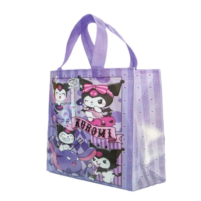 Bolsas de regalo de cumpleaños, 12 u (25 cm x 30 cm) Diseño 1 Kuromi