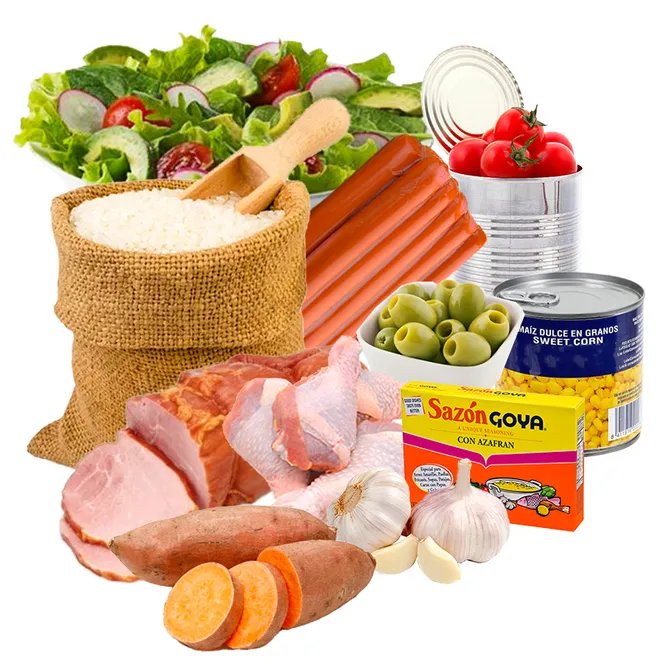 Combo Arroz y Proteínas