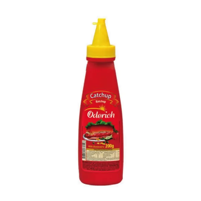 Ketchup en pomo exprimible, 200 g, Oderich