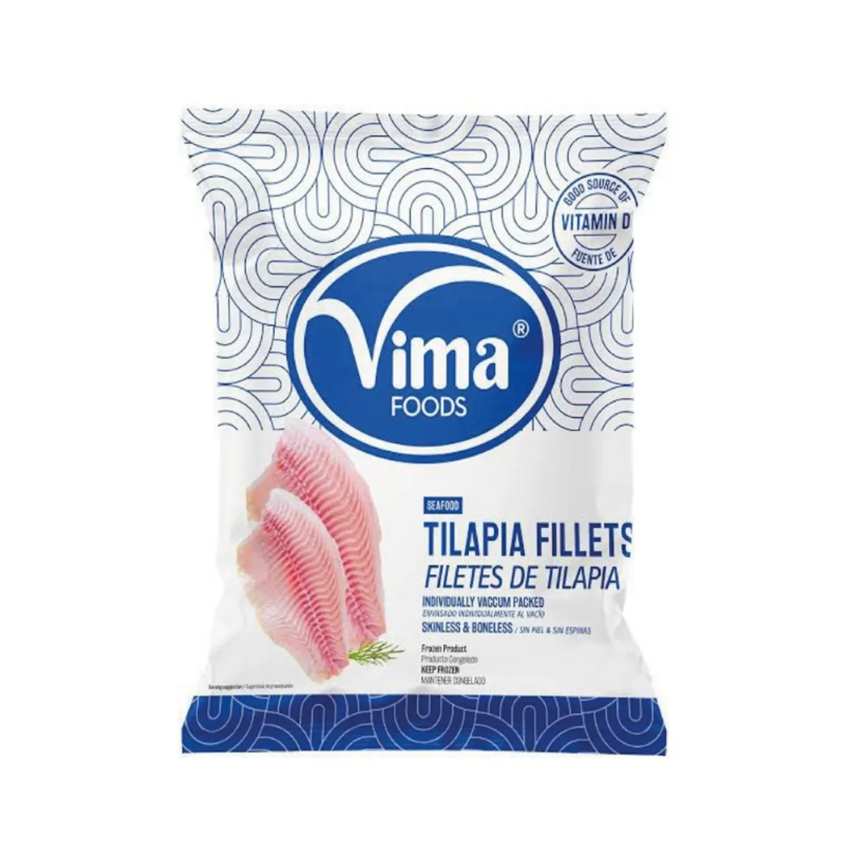 Filete de tilapia, 454 g, Vima