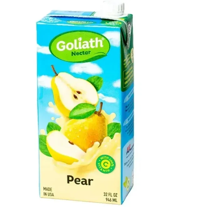 Jugo de pera, 946 ml, Goliath