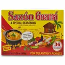 Sazón con culantro y achiote, 180 g (36 u), Guamá