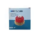 Cepillo de alambre de copa de 4", SPC