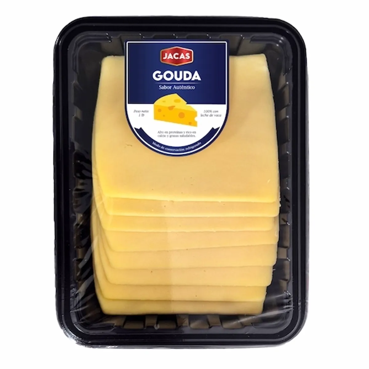 Queso gouda lasqueado, 1 lb, Jacas