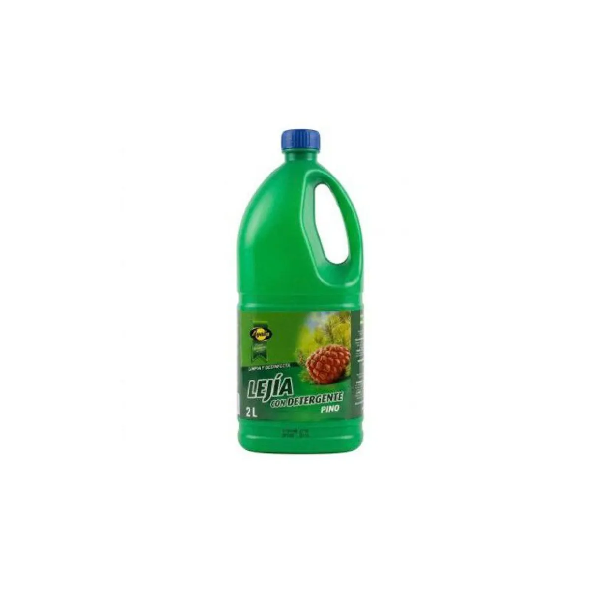 Lejía con detergente pino, 2 L, Ayala