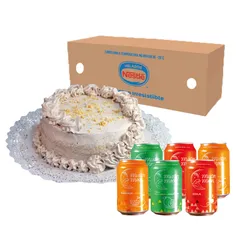 Helado Nestlé 4.5 Lt + Cake + Refrescos
