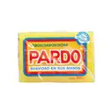 Jabón en barra amarillo, 300 g, Pardo