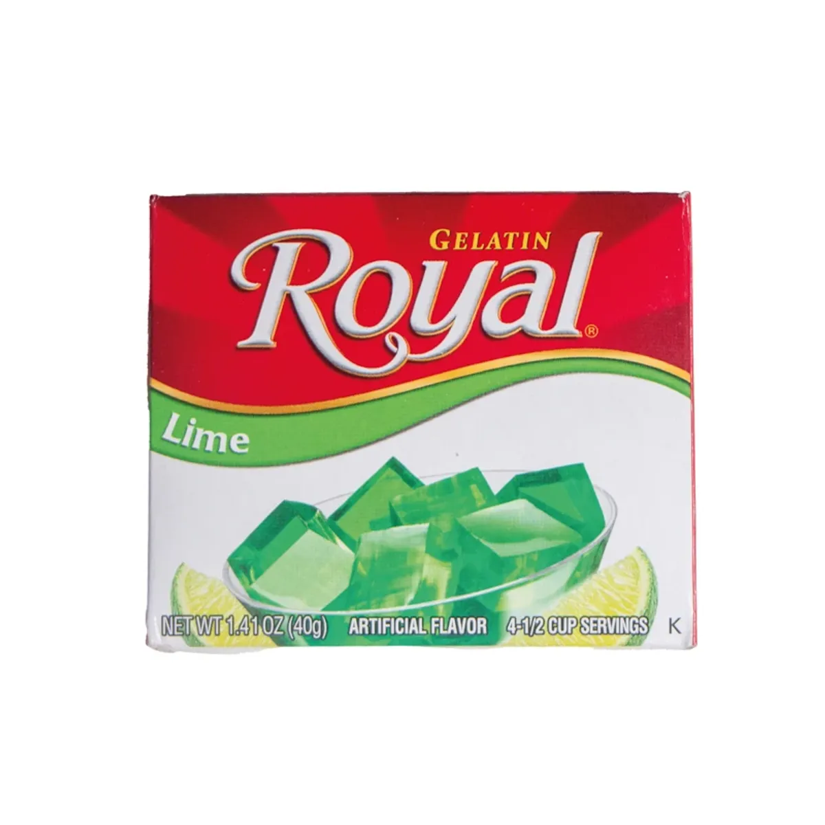 Gelatina de limón, 40 g, Royal