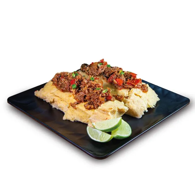 Tamal con Cangrejo (2 unidades)